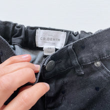Load image into Gallery viewer, Country Road Skinny Jeans Black/Tiny Hearts (6y)
