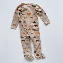 Load image into Gallery viewer, Dymples Footed All-In-One Woodland Animals (12-18m)
