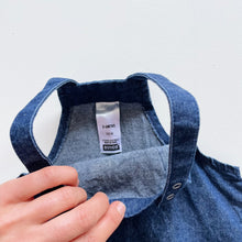 Load image into Gallery viewer, Bonds Denim Shortalls (3-6m)
