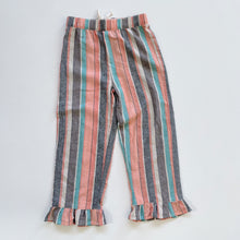 Load image into Gallery viewer, Grown Wide Leg Pants Stripes NWOT (7y)
