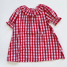 Load image into Gallery viewer, Elma The Label Red Gingham Dress (10y)
