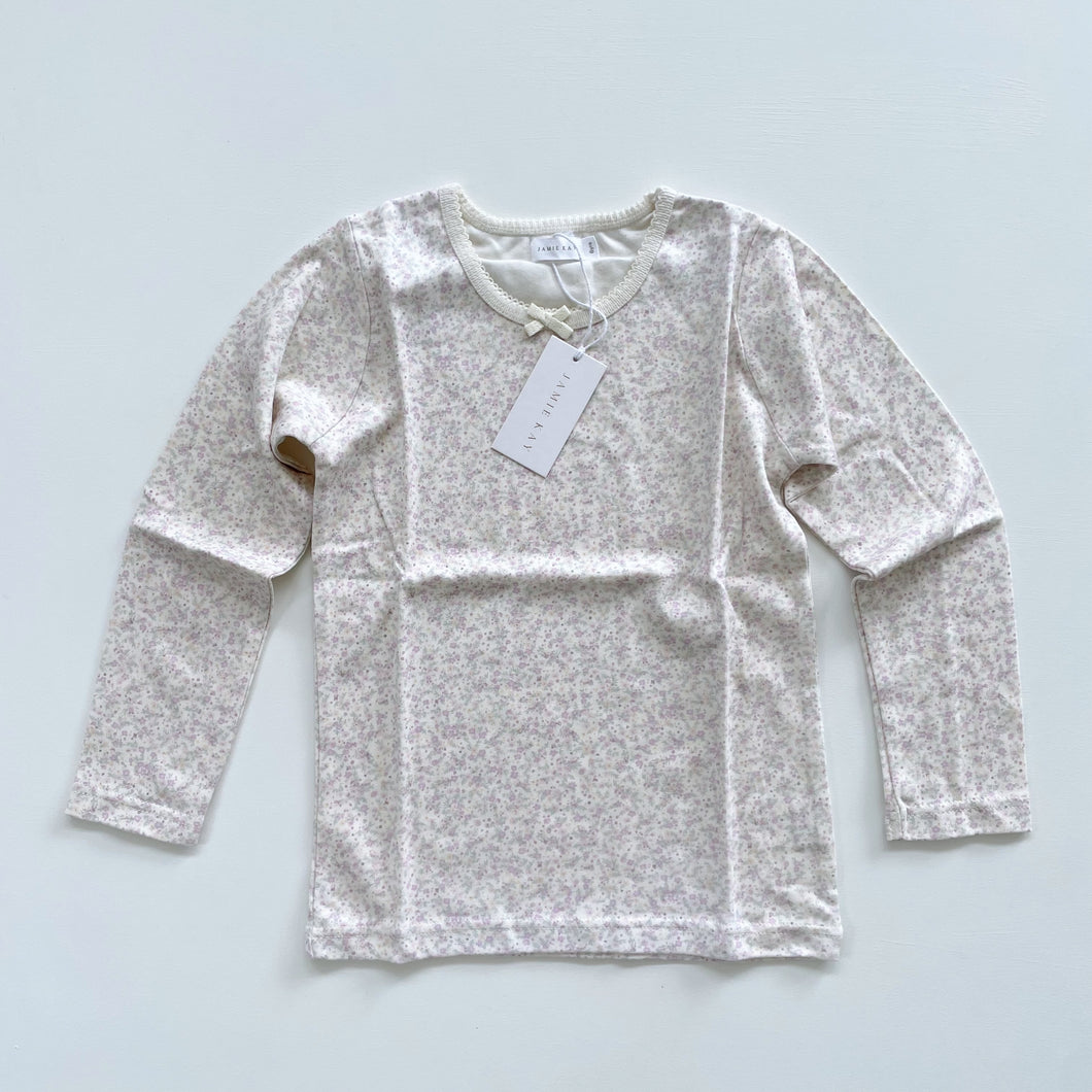 Jamie Kay Organic Mia Top - Hana Floral NEW (6y)