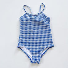 Load image into Gallery viewer, Swimsuit Blue Gingham (7y)
