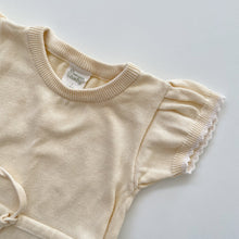 Load image into Gallery viewer, Nature Baby Organic Cotton Knit Romper Buttery Yellow (1y)
