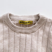 Load image into Gallery viewer, Beige Rib Knit Jumper (2y)
