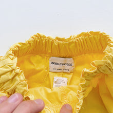 Load image into Gallery viewer, Bobo Choses Organic Cotton Shorts Yellow (6-7y)
