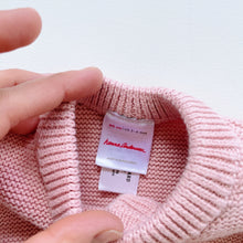 Load image into Gallery viewer, Hanna Andersson Organic Knit Cardigan Blush (3-6m)
