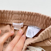 Load image into Gallery viewer, Jamie Kay Organic Jalen Track Pants Tan (6-12m)
