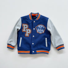 Load image into Gallery viewer, Paw Patrol Bomber Jacket Blue/Grey/Faux Leather (3y)

