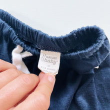Load image into Gallery viewer, Nature Baby Merino Footed Pants Navy *small flaw (6-12m)
