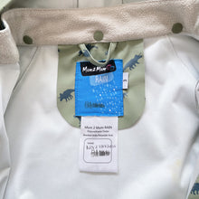 Load image into Gallery viewer, Mum2Mum Rain Jacket Green Dino (3y)
