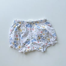 Load image into Gallery viewer, Little Bee by Dimples Organic Floral Bloomers (0-3m)
