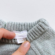 Load image into Gallery viewer, Jamie Kay Bubble Knit Jumper Green (0-3m)
