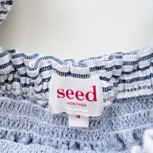 Load image into Gallery viewer, Seed Stripe Puff Sleeve Top (4y)
