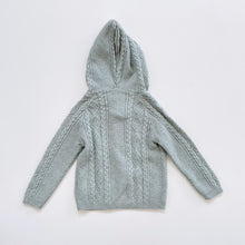 Load image into Gallery viewer, Jamie Kay Cable Knit Cardigan Mist NEW (2y)
