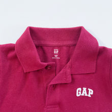 Load image into Gallery viewer, GAP Classic Polo Shirt Maroon NWOT (4y)
