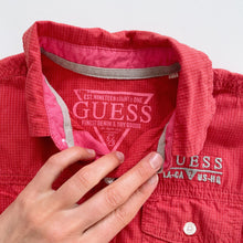 Load image into Gallery viewer, Guess Red Mini Gingham Pattern Shirt (5y)
