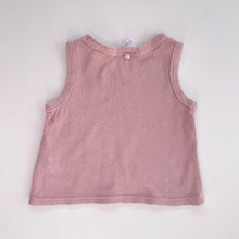 Load image into Gallery viewer, Staples by Eve Girl Pink Waffle Tank Top (4y)
