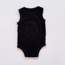 Load image into Gallery viewer, Jordan Black Singlet Bodysuit (12m)
