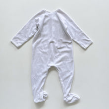 Load image into Gallery viewer, Petit Bateau Velvet All-In-One White (24m)
