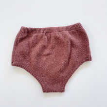 Load image into Gallery viewer, Quincy Mae Organic Knit Bloomers Maroon (12-18m)
