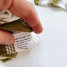 Load image into Gallery viewer, Grown Organic Cotton Lightweight Knit Dress Green Stripes (5y)
