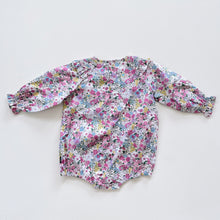 Load image into Gallery viewer, Rock Your Baby Romper Liberty Pink Floral NEW (12-18m)
