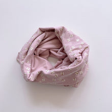 Load image into Gallery viewer, Turtleneck Style Scarf Pink Butterflies (3-6y)
