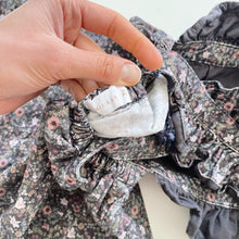 Load image into Gallery viewer, Jamie Kay Organic Dress Cord Dark Floral (3y)
