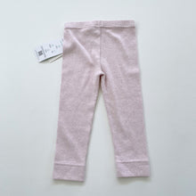 Load image into Gallery viewer, Jamie Kay Organic Rib Leggings Violet Marle NEW (6-12m)
