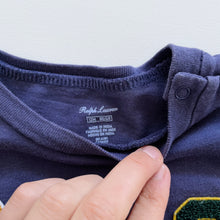 Load image into Gallery viewer, Ralph Lauren Polo T-Shirt Navy Logo (6-12m)
