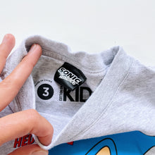Load image into Gallery viewer, Sonic The Hedgehog Grey Tee (3y)
