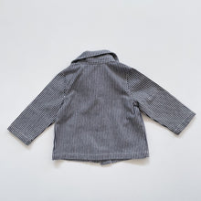 Load image into Gallery viewer, Teeny Weeny Canvas Jacket Hickory Stripes (1y)
