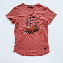 Load image into Gallery viewer, Rock Your Kid T-Shirt Ship Rust NWOT (12y)
