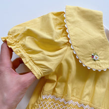 Load image into Gallery viewer, Gorgeous Rohans Smocked Dress Sunshine Yellow (7y)
