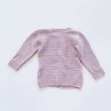 Load image into Gallery viewer, Wilson + Frenchy Cotton/Bamboo/Wool Jumper Lilac (3-6m)
