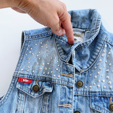 Load image into Gallery viewer, Lee Cooper Denim Vest Sparkles (6y)
