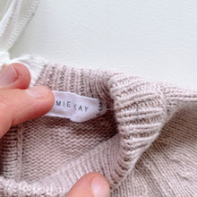 Load image into Gallery viewer, Jamie Kay Knit/Frill Jumper Rosebud (3-6m)
