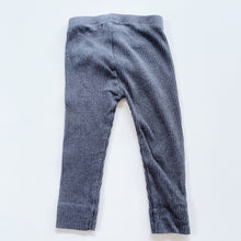 Load image into Gallery viewer, Jamie Kay Organic/Modal Rib Leggings Dark Grey (6-12m)
