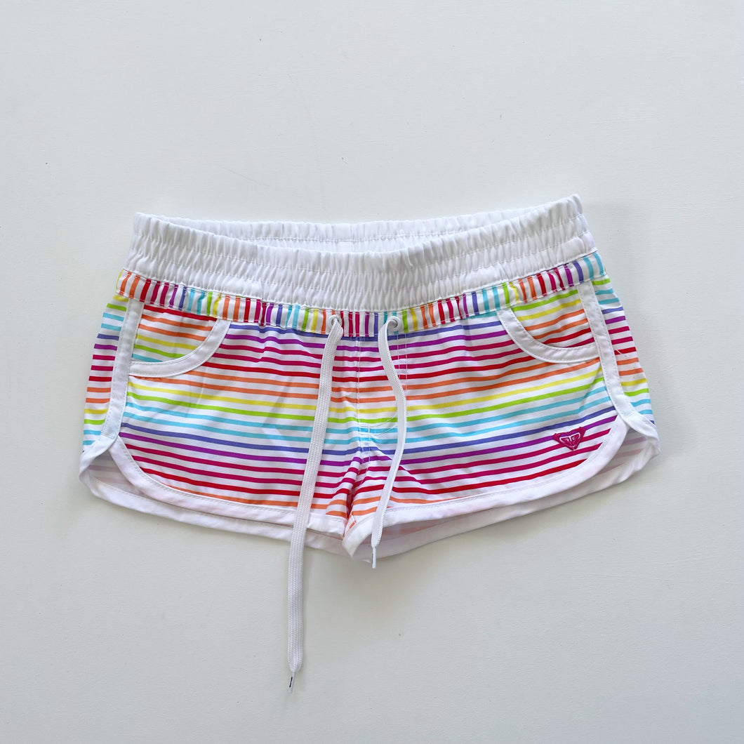 Roxy Stripe Shorts (10y)