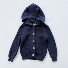Load image into Gallery viewer, Jamie Kay Humphrey Knit Cardigan Blueberry (3y)
