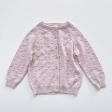 Load image into Gallery viewer, Jamie Kay Bobble Knit Cardigan Old Rose Fleck (8y)
