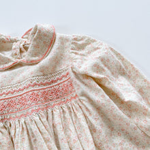 Load image into Gallery viewer, Vintage Smocked Dress (3-6m)
