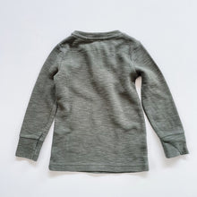 Load image into Gallery viewer, Country Road L/S Top Green Waffle (3y)
