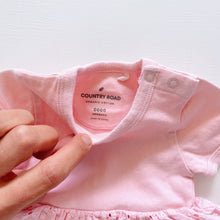 Load image into Gallery viewer, Country Road Org Cotton Frilly Bodysuit Pink (newborn)
