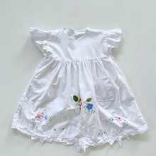 Load image into Gallery viewer, Handmade Embroidered Dress White (2y)
