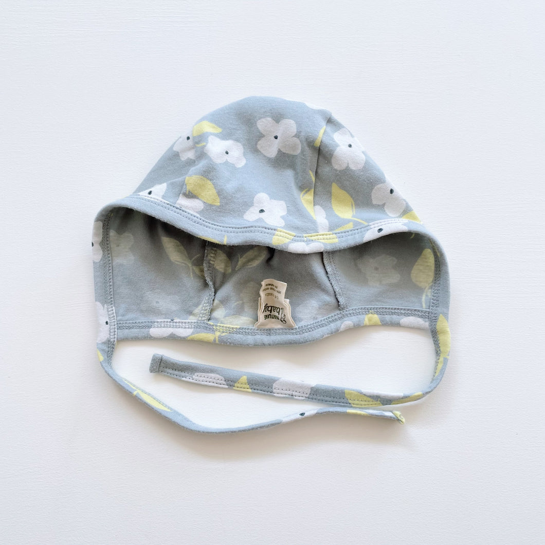 Nature Baby Organic Floral Bonnet (0-6m)