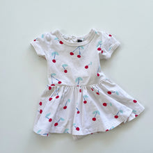 Load image into Gallery viewer, Rock Your Baby Cherry Romper/Dress (6-12m)
