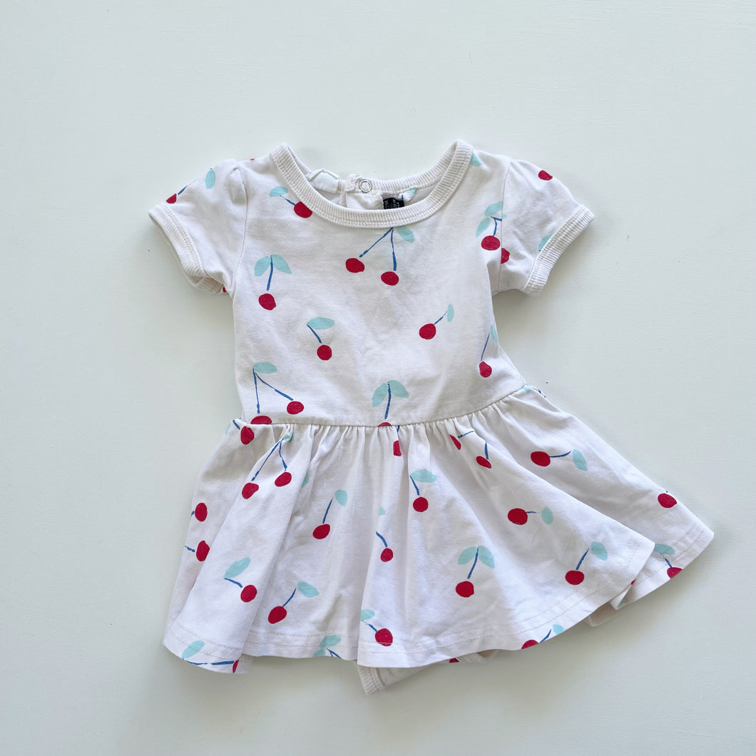 Rock Your Baby Cherry Romper/Dress (6-12m)