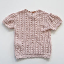 Load image into Gallery viewer, Zara Crochet/ Knit Top Beige (4-5y)
